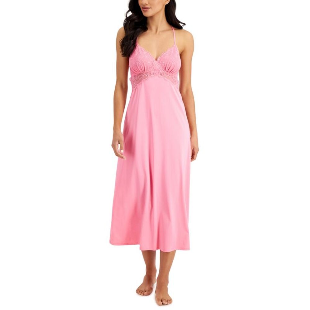 INC International Concepts Lace Long Nightgown